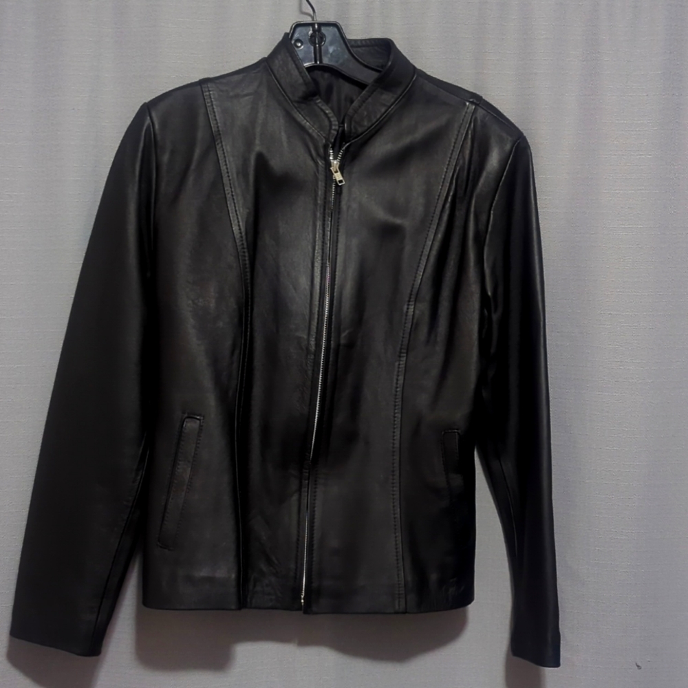 Leather jacket